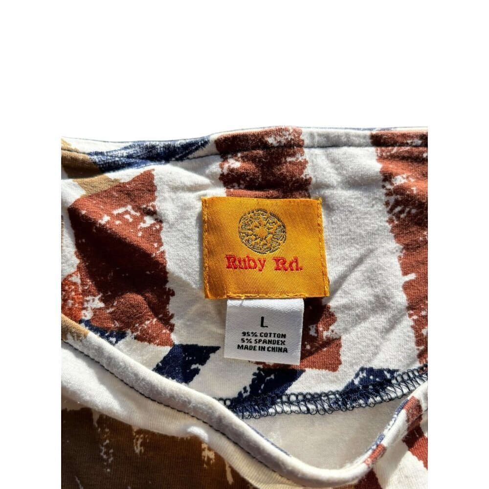 Ruby Rd. Women's Multicolor Top - Picture 4 of 6